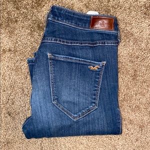 Lightly used Hollister boot cut jeans